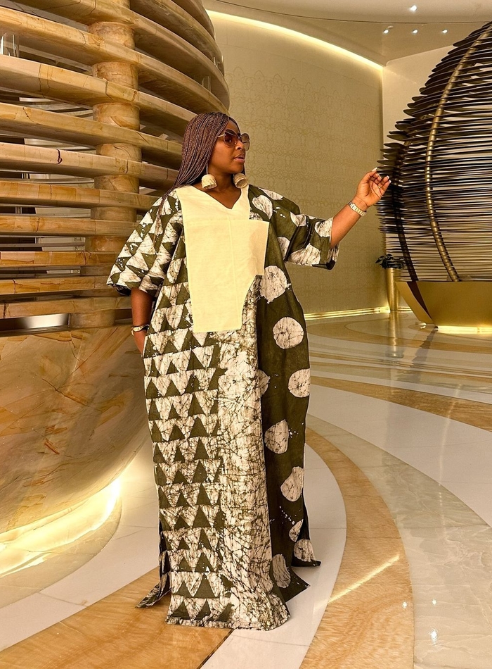 Adire Bubu Style for ladies